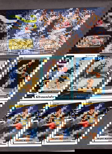 Lot of (16) Franz Wagner Basketball Cards - Rookies, Nice Variety