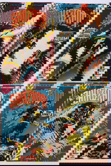 SHAZAM! THE NEW BEGINNING #1-2-3-4 with BLACK ADAM in PRISTINE UNREAD with FREE S/H.