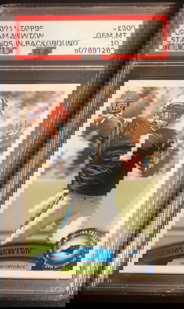 2011 Topps Cam Newton #200 RC Rookie PSA 10 Gem Mint