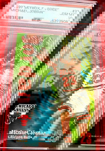 1997 SkyBox Z-Force 23 Michael Jordan Chicago Bulls PSA 10 Gem Mint