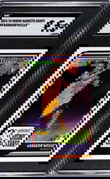 2023-24 Panini Haunted Hoops Brandon Miller #298 RC SGC 9.5