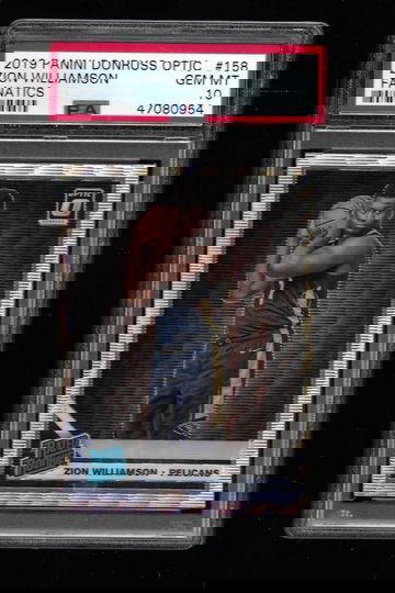 2019 OPTIC FANACTICS ZION WILLIAMSON