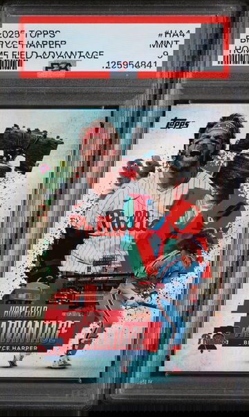 2025 Topps Series 1 Bryce Harper #HA-4 PSA 9