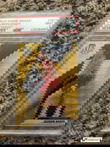 Jaxson Hayes Gold Wave PSA 9, Rookie Card