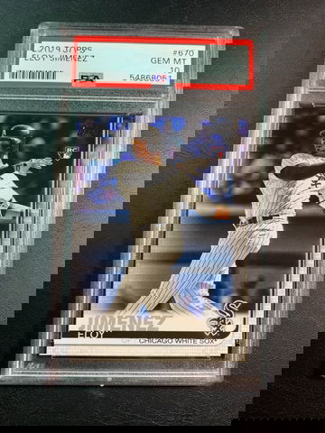 Eloy Jimenez 2019 Topps #670 Rookie PSA