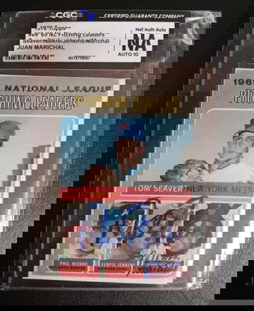 1970 Topps Phil Nierko Fake Juan Marichal real