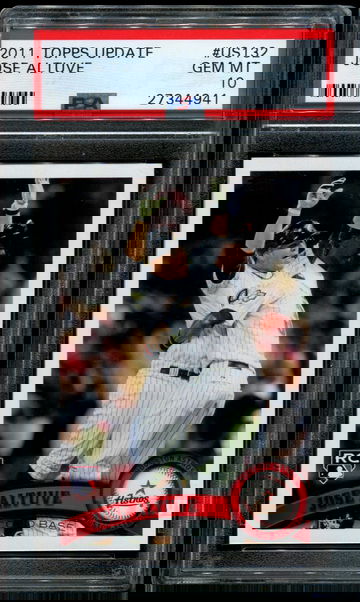 2011 Topps Update #132 Jose Altuve PSA 10