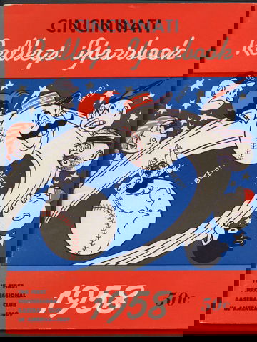 1958 Cincinnati Reds Yearbook