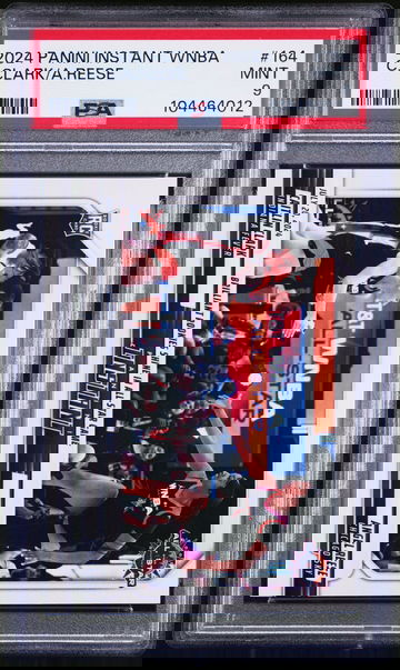 2024 Caitlin Clark Angel Reese Panini Instant Rookie Card #164 PSA 9 MINT