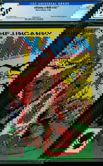 X-MEN #187, CGC 9.0 VFNM