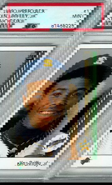 1989 Upper Deck Ken Griffey Jr RC #1 *PSA 9* Seattle Mariners