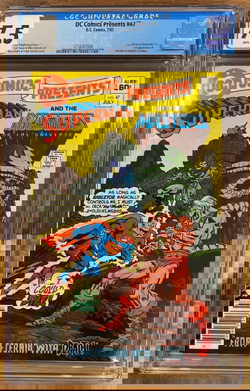 DC Comics Presents #47 CGC 7.5 1st He-man/Masters of the Universe