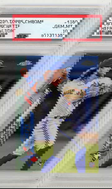 2020 Topps Chrome Bo Bichette Rookie Refractor PSA 10 Gem Mint