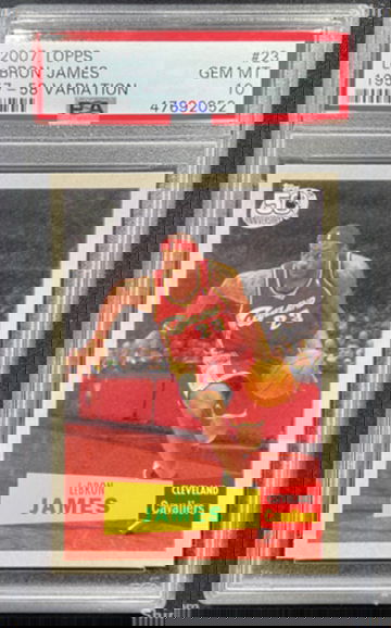 2007 Lebron James Topps ‘57 Variation #23 PSA 10