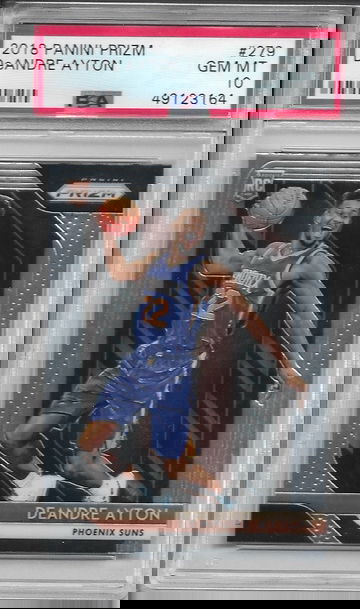 2018 DeAndre Ayton Prizm PSA 10