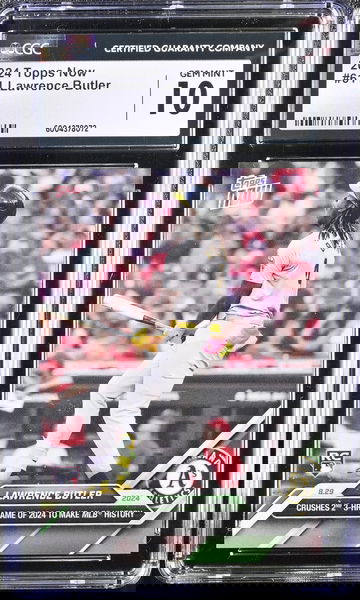 2024 TOPPS LAWRENCE BUTLER #611 star Rookie limited print /1214 CGC 10