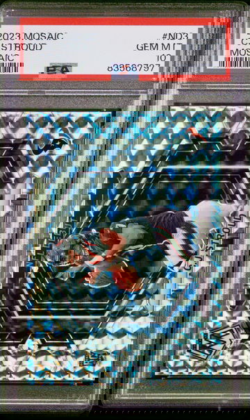 2023 Panini Mosaic Mosaic CJ Stroud #ND3 RC PSA 10