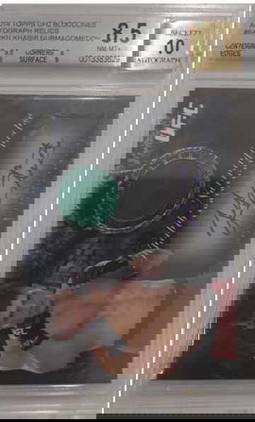 2014 Khabib Nurmagomedov Topps UFC Bloodlines Autograph Relics  175