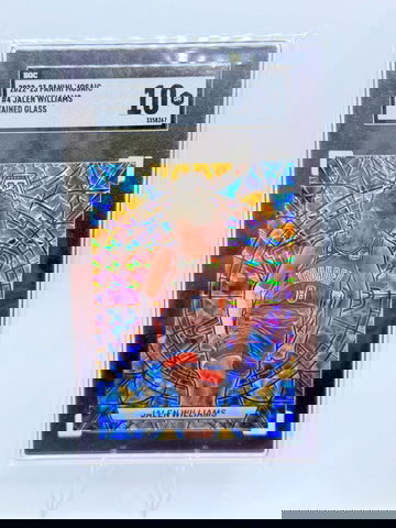 2022-2023 Jalen Williams Mosaic Stained Glass RC SSP SGC 10