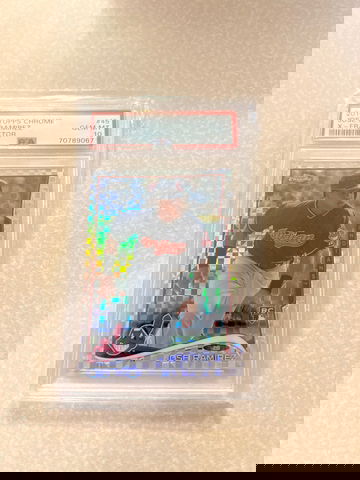 2014 Topps Chrome Xfractor Jose Ramirez Rc Psa 10