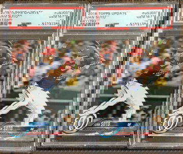 2018 Topps Update Juan Soto PSA 10 Lot
