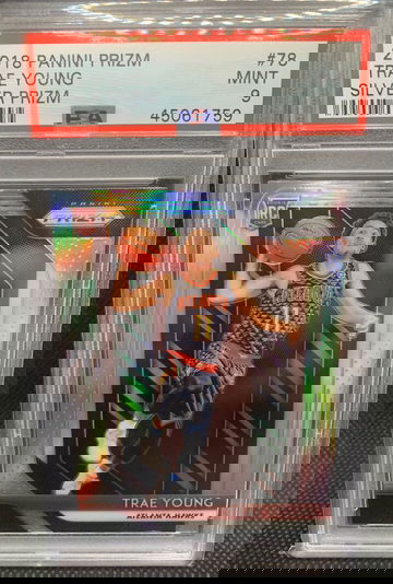 2018 Trae Young Silver Prizm PSA 9 Rookie RC