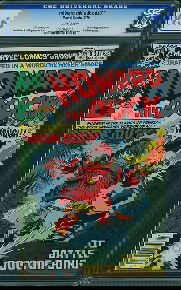 HOWARD THE DUCK #30, CGC 9.6 NM+