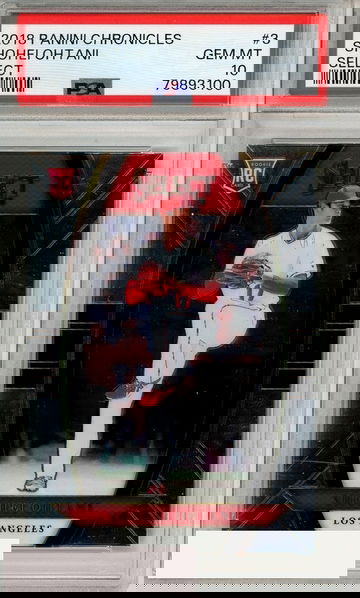 2018 PANINI CHRONICLES SELECT SHOHEI OHTANI #3 SELECT PSA 10 RC