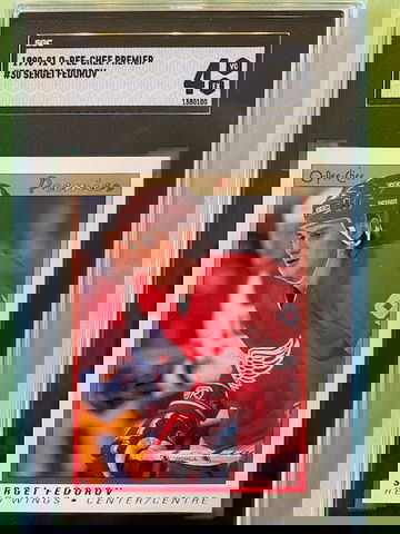 Sergei Fedorov 1990-91 OPC Premier SGC 4 *Rookie Card*