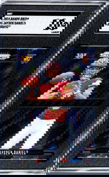 2024 Panini Prizm #3 Jayden Daniels Prizmatic SGC 10