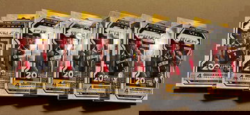 2020 prizm Basketball Hanger Box 6 Count LOT 