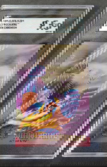 Wolverine 1995 Fleer Ultra X-Men Chromium
