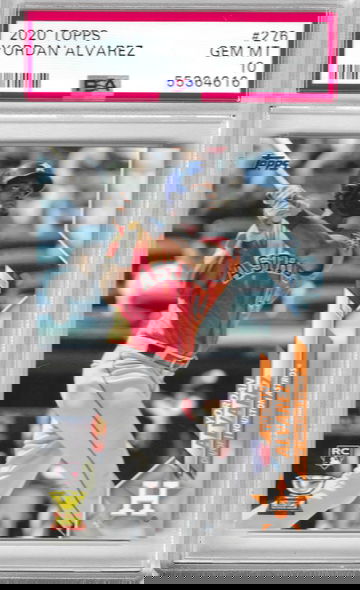 2020 Topps Yordan Alvarez PSA 10