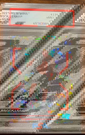 2022 Panini Prizm WWE Hulk Hogan Silver Prizm PSA 9 Mint