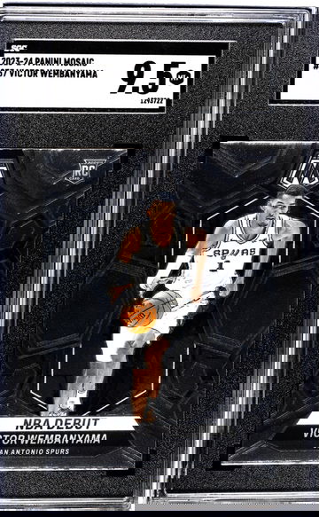 2023-24 Panini Mosaic #257 Victor Wembanyama SGC 9.5