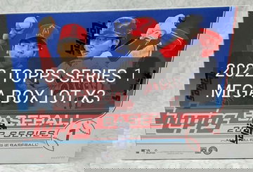2022 Topps Series 1 Mega Box Lot x3