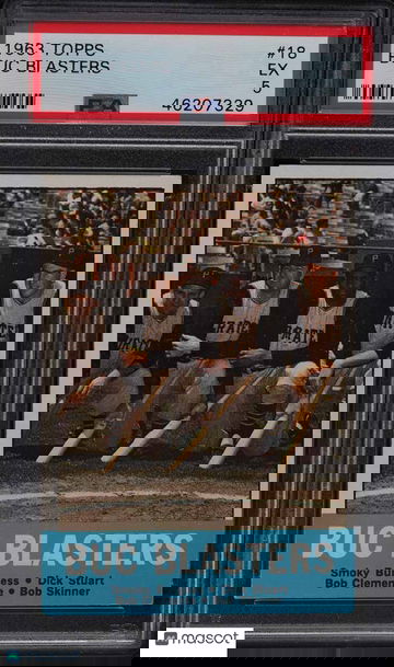 1963 Topps Baseball Buc Blasters #18 PSA 5