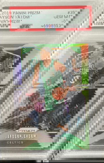 2019 Tatum Silver Prizm PSA 10