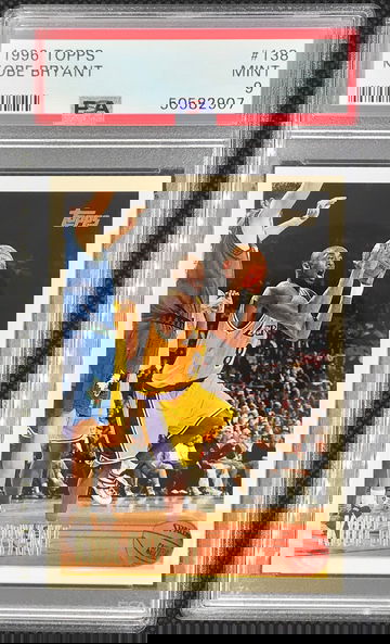 1996-97 Topps Kobe Bryant #138 RC PSA 9 Mint Centered 