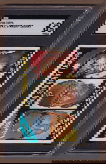 1966 Topps #225 NL Strikeout Leaders SGC 6