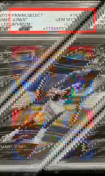 2019 Select Tri-Color /199 Daniel Jones PSA 10