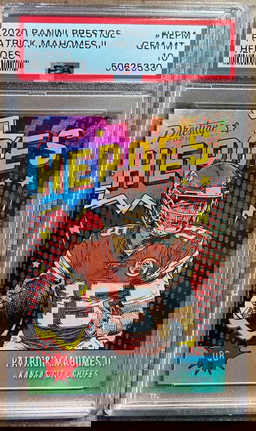 2020 Prestige Patrick Mahomes Heroes PSA 10 Gem-Mint