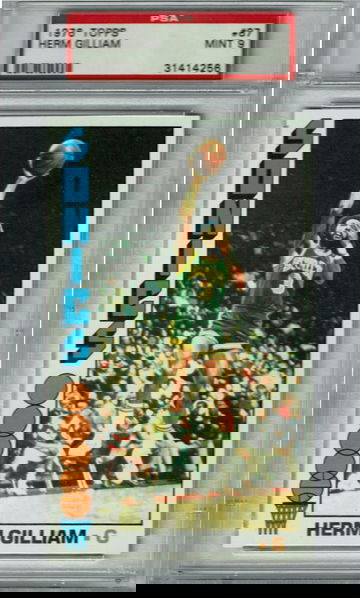 1976 Topps #87 Herm Gilliam PSA 9 MINT