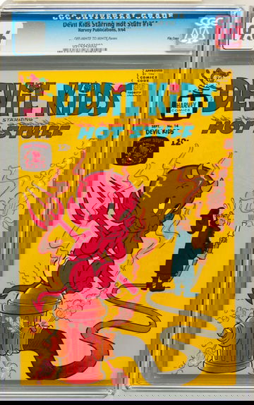 DEVIL KIDS STARRING HOT STUFF #14, CGC 9.6 NM+