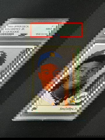 1989 Upper Deck Ken Griffey Star Rookie #1 PSA 9