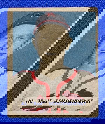 1949 Bowman #111 Red Schoendienst HOF St. Louis Cardinals 🔥⚾🔥⚾