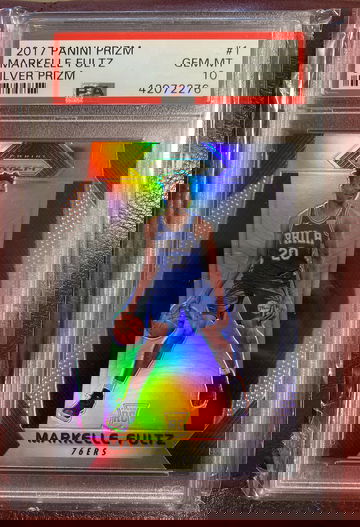 2017 silver prizm Markelle Fultz psa 10 RC #1