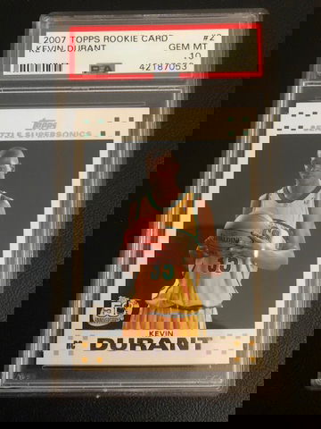 Kevin Durant PSA 10 Topps RC 