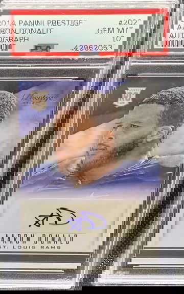 2014 Prestige Aaron Donald Auto PSA 10