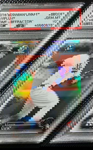 2016 Bowman Gavin Lux Refractor PSA 10